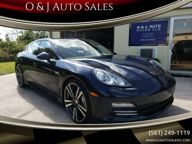 2011 Porsche Panamera for sale at O & J Auto Sales in Royal Palm Beach FL