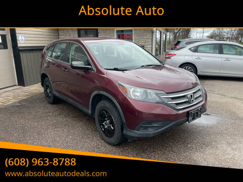 2014 Honda CR-V for sale at Absolute Auto in Baraboo WI
