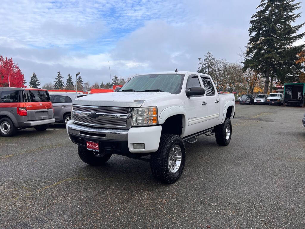 2010 Chevrolet Silverado 1500 for sale at PLATINUM AUTO SALES INC in Lacey, WA