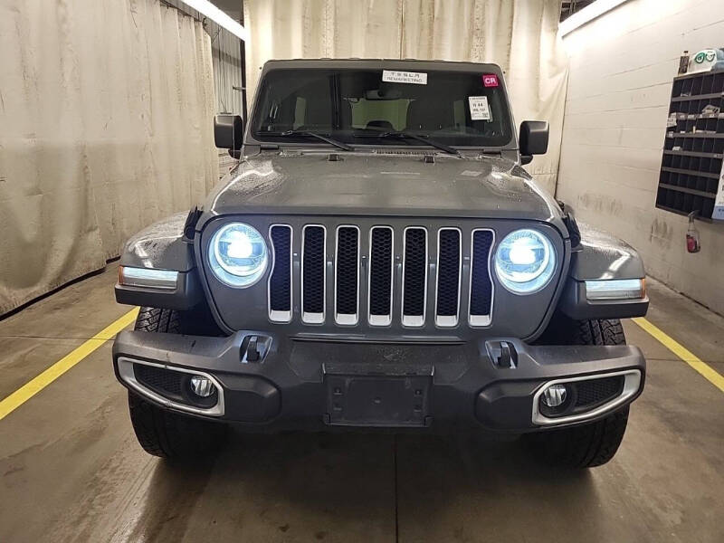 Used 2018 Jeep All-New Wrangler Unlimited Sahara with VIN 1C4HJXEG3JW271714 for sale in Rockford, IL