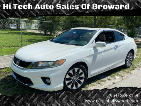2013 Honda Accord for sale at Hi Tech Auto Sales Of Broward in Hollywood FL