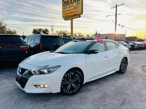 2017 Nissan Maxima for sale at Grand Auto Sales in Tampa FL