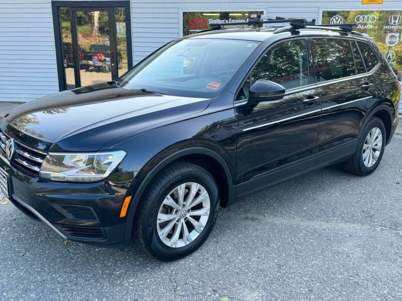 Used 2018 Volkswagen Tiguan S with VIN 3VV0B7AX4JM073547 for sale in Bath, ME