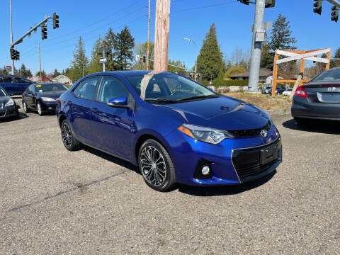 2016 Toyota Corolla for sale at KARMA AUTO SALES in Federal Way WA