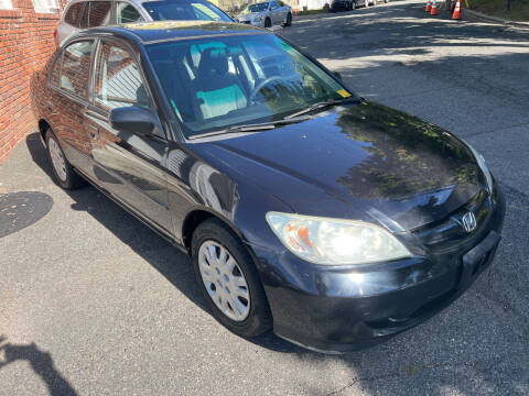 2004 Honda Civic for sale at UNION AUTO SALES in Vauxhall NJ