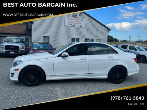 2014 Mercedes-Benz C-Class for sale at BEST AUTO BARGAIN inc. in Lowell MA