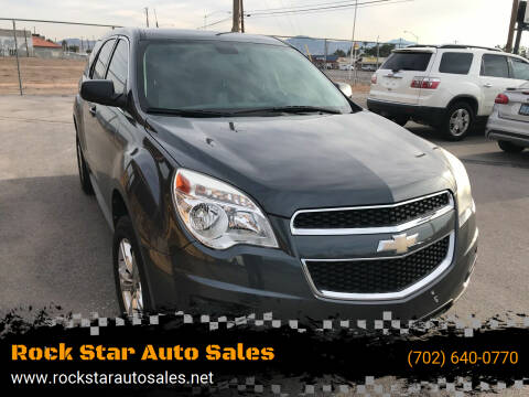 2011 Chevrolet Equinox for sale at ROCK STAR TRUCK & AUTO LLC in Las Vegas NV