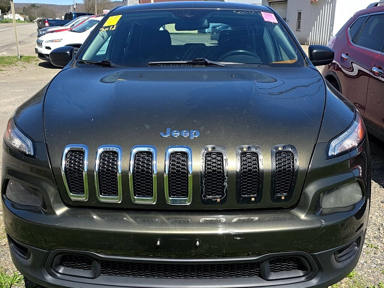 2014 Jeep Cherokee for sale at TIM'S AUTO TECH in Oxford, NY