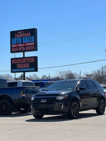 2013 Ford Edge for sale at PRISTINE AUTO SALES INC in Pontiac MI