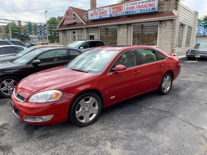 2008 Chevrolet Impala for sale at GREAT AUTO RACE in Chicago IL