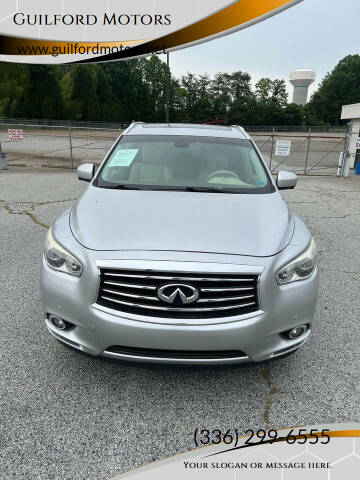 2013 Infiniti JX35 for sale at Guilford Motors in Greensboro NC