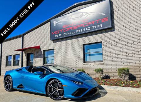 2022 Lamborghini Huracan for sale at Exotic Motorsports of Oklahoma in Edmond OK