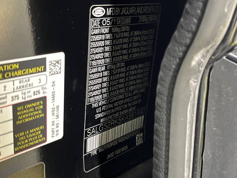 2019 Land Rover Range Rover HSE Td6