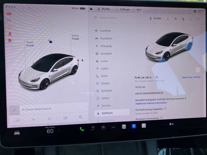 2021 Tesla Model 3 Standard Range Plus