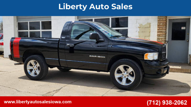 2002 Dodge Ram 1500 for sale at Liberty Auto Sales in Merrill IA