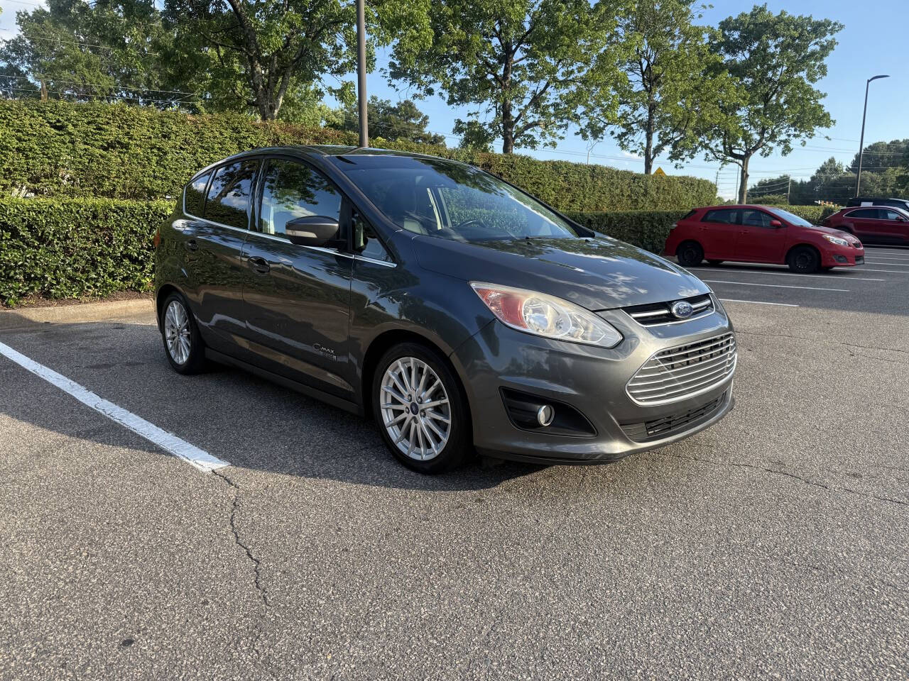Black 2015 Ford C-MAX Energi SEL SEL 4dr Wagon 2