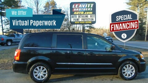 2016 Chrysler Town and Country for sale at Leavitt Brothers Auto in Hooksett NH