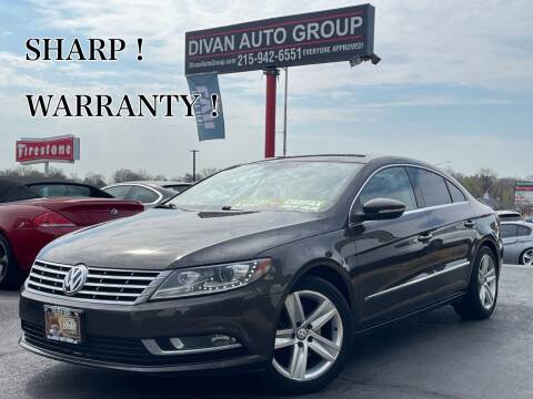 2013 Volkswagen CC for sale at Divan Auto Group in Feasterville Trevose PA
