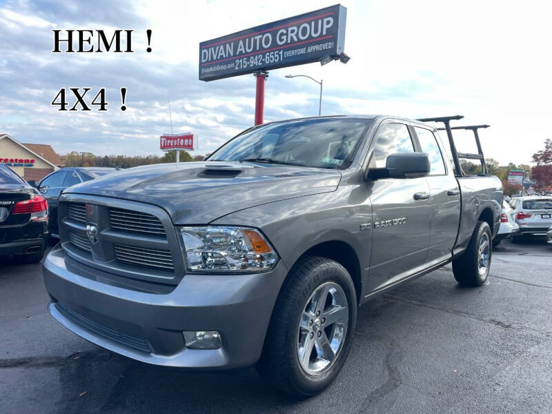 2012 RAM 1500 for sale at Divan Auto Group in Feasterville Trevose PA