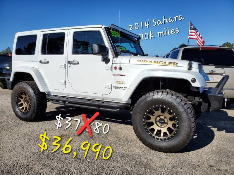 2014 Jeep Wrangler Unlimited for sale at Rodgers Wranglers in North Charleston SC