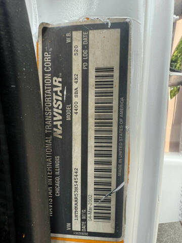 2003 International DuraStar 4400