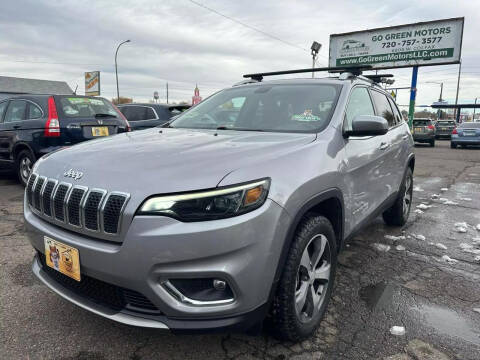 2019 Jeep Cherokee for sale at GO GREEN MOTORS in Lakewood CO