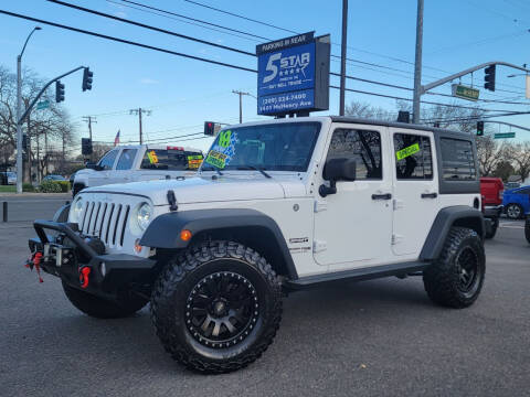 2018 Jeep Wrangler JK Unlimited for sale at 5 Star Modesto Inc in Modesto CA
