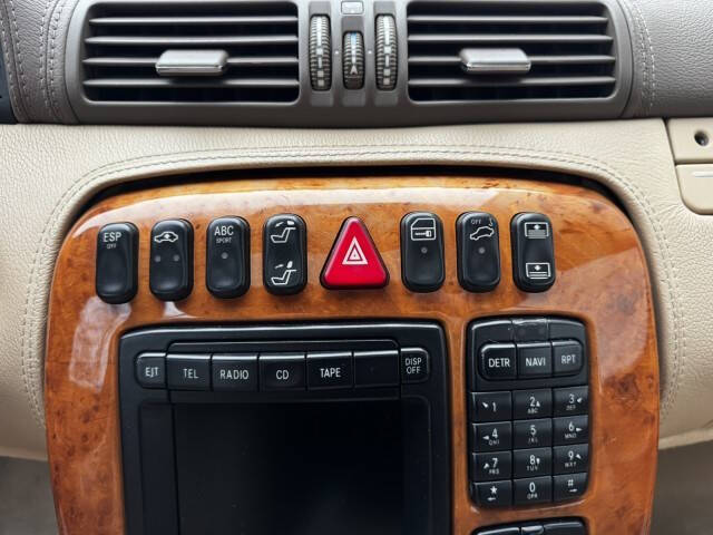 2001 Mercedes-Benz CL-Class CL 500