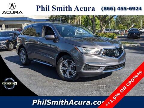 2019 Acura MDX for sale at PHIL SMITH AUTOMOTIVE GROUP - Phil Smith Acura in Pompano Beach FL