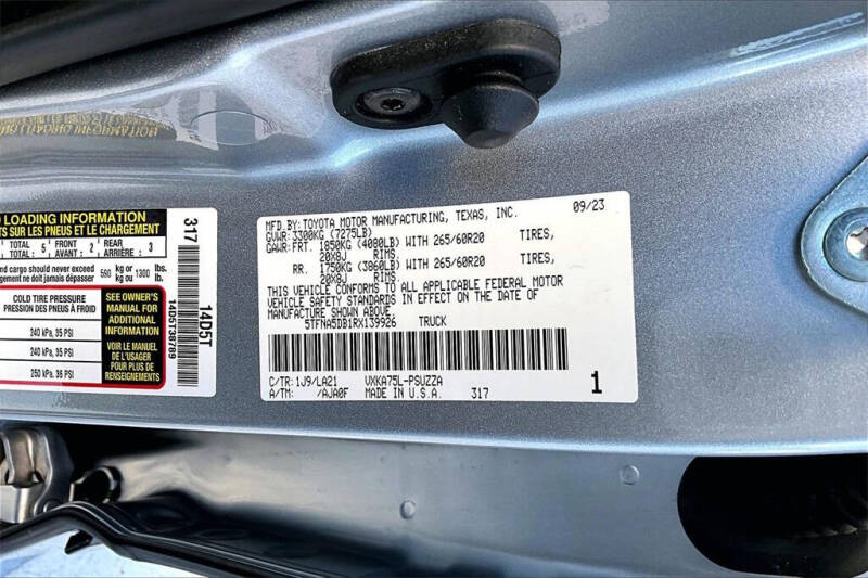 2024 Toyota Tundra Platinum