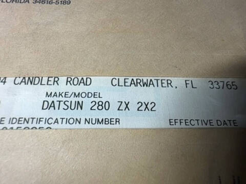 1980 Datsun 280ZX