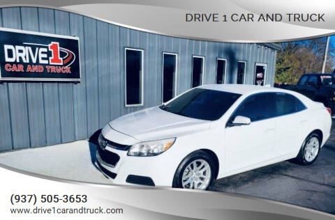 2016 Chevrolet Malibu Limited for sale at DRIVE 1 CAR AND TRUCK in Springfield OH