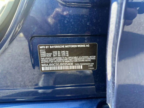 2018 BMW 5 Series M550i xDrive