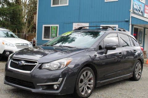2016 Subaru Impreza for sale at Sarabi Auto Sale in Puyallup WA