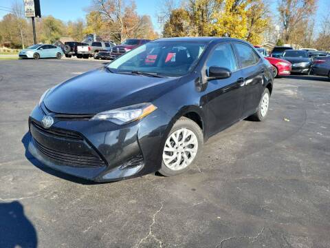 2017 Toyota Corolla for sale at Cruisin' Auto Sales in Madison IN