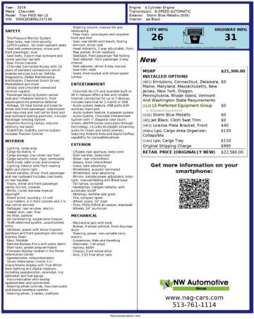 2019 Chevrolet Trax LS