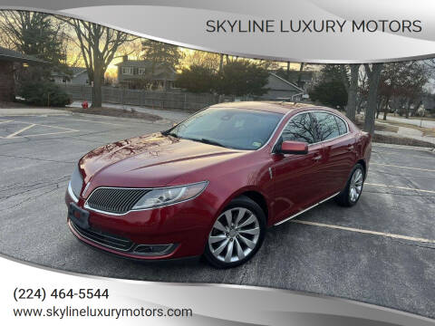 2015 Lincoln MKS for sale at Skyline Luxury Motors in Buffalo Grove IL