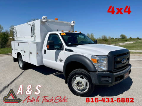 2015 Ford F-550 for sale at A & S Auto and Truck Sales in Platte City MO