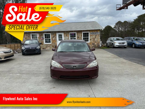 2005 Toyota Camry for sale at Flywheel Auto Sales Inc in Woodstock GA