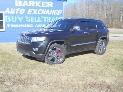 2012 Jeep Grand Cherokee for sale at BARKER AUTO EXCHANGE in Spencer IN