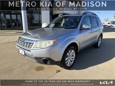 2012 Subaru Forester for sale at Metro Kia of Madison in Madison WI