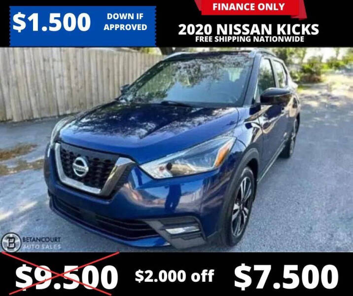 2020 Nissan Kicks SR