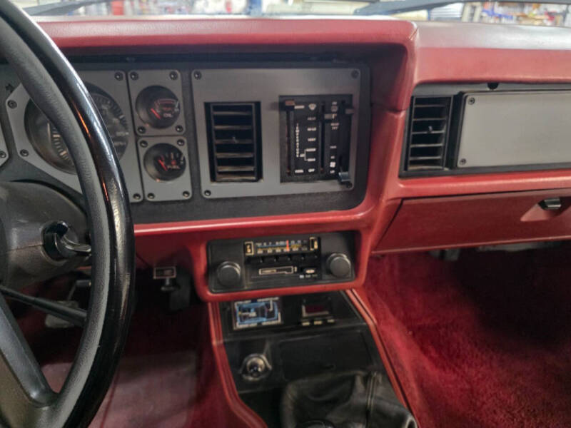 1984 Ford Mustang SVO Turbo