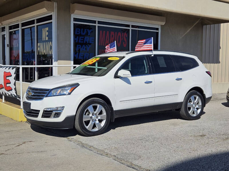 Used 2014 Chevrolet Traverse LTZ with VIN 1GNKRJKD3EJ166364 for sale in Houston, TX