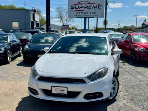 2014 Dodge Dart for sale at Supreme Auto Sales in Chesapeake VA