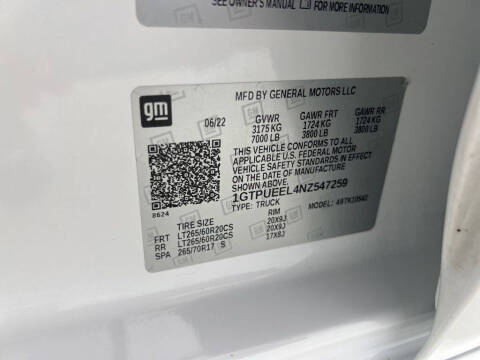 2022 GMC Sierra 1500