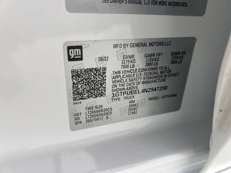 2022 GMC Sierra 1500