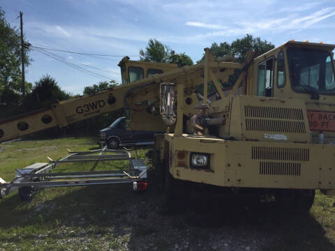 1991 Gradall Crane G3WD2510