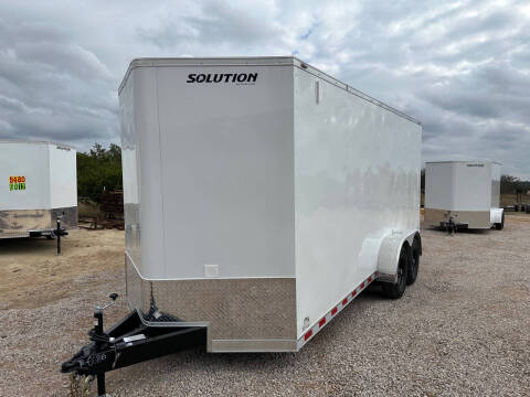 2025 Stallion - Enclosed Cargo Trailer 6'8x1 for sale at LJD Sales in Lampasas TX