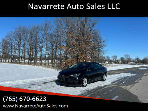 2016 Chevrolet Cruze for sale at Navarrete Auto Sales LLC in Frankfort IN